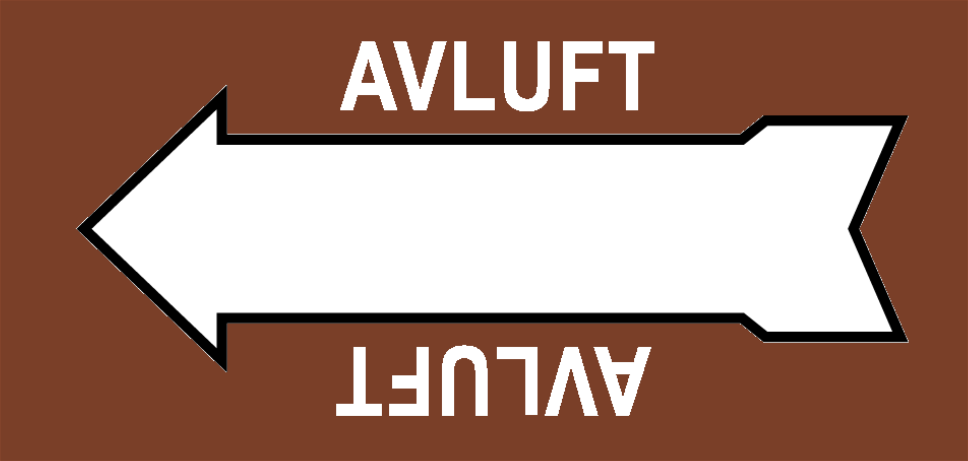 Avluft (brun)