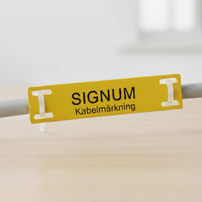 Kabelmärkning exempel